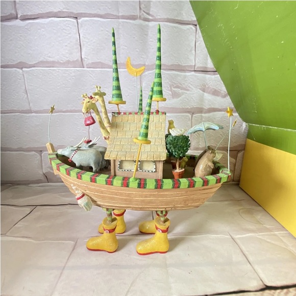 Department 56 Holiday Dept Department 56 Krinkles 3 Piece Noahs Ark
